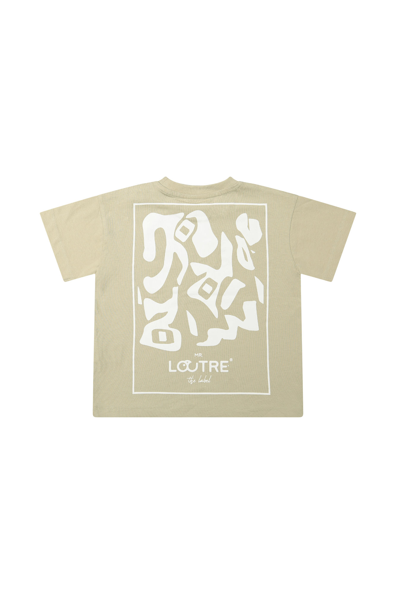 Samuel | T-shirt met backprint | Sand - Mr. Loutre - Shirts & Polo's