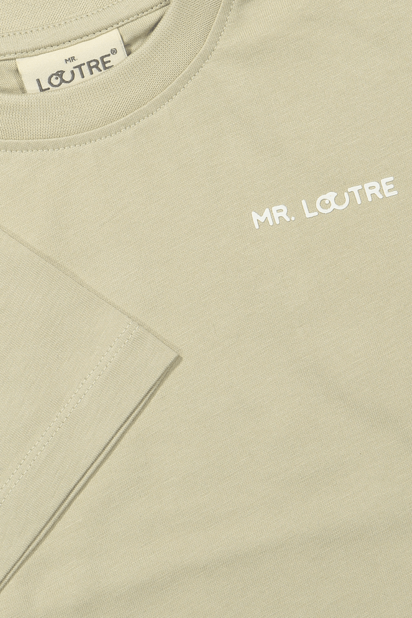 Samuel | T-shirt met backprint | Sand - Mr. Loutre - Shirts & Polo's