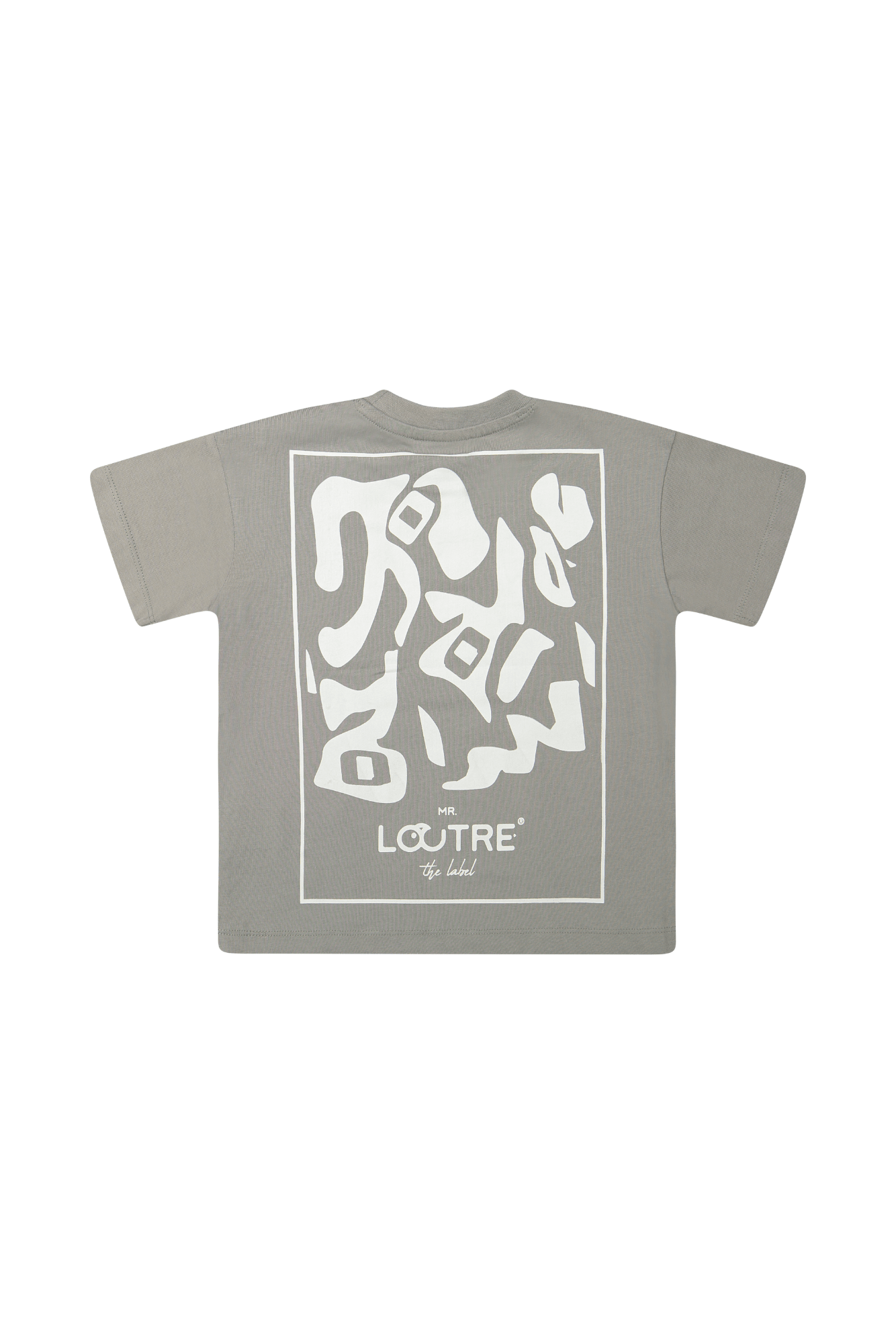 Samuel | T-shirt met backprint | Stone - Mr. Loutre - Shirts & Polo's