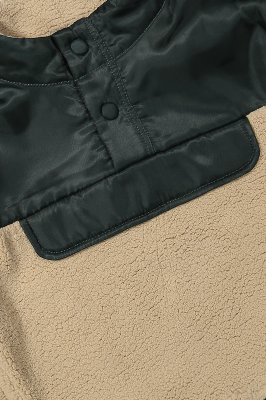 Olan | Teddy overshirt | Conifer