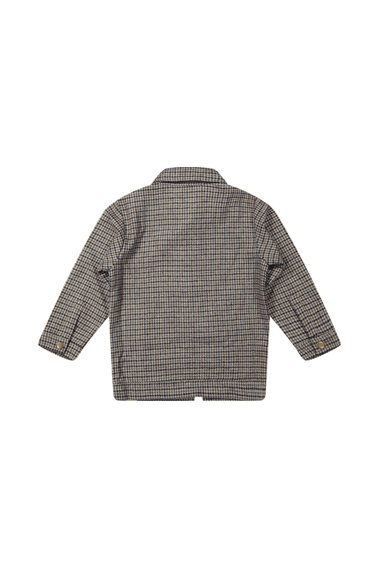 Vidar | Geruit vest met rits | Meerkleurig - Mr. Loutre - Truien & Vesten