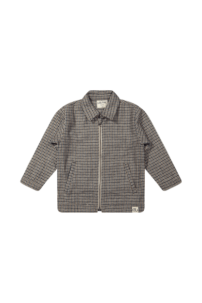 Vidar | Geruit vest met rits | Meerkleurig - Mr. Loutre - Truien & Vesten