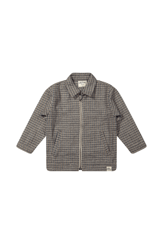 Vidar | Geruit vest met rits | Meerkleurig - Mr. Loutre - Truien & Vesten