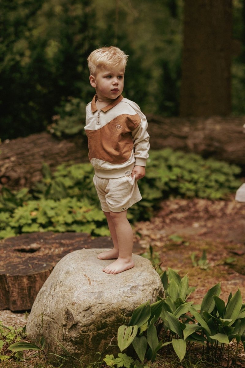 Viggo | Trui met rits | Mud Brown - Mr. Loutre - Truien & Vesten