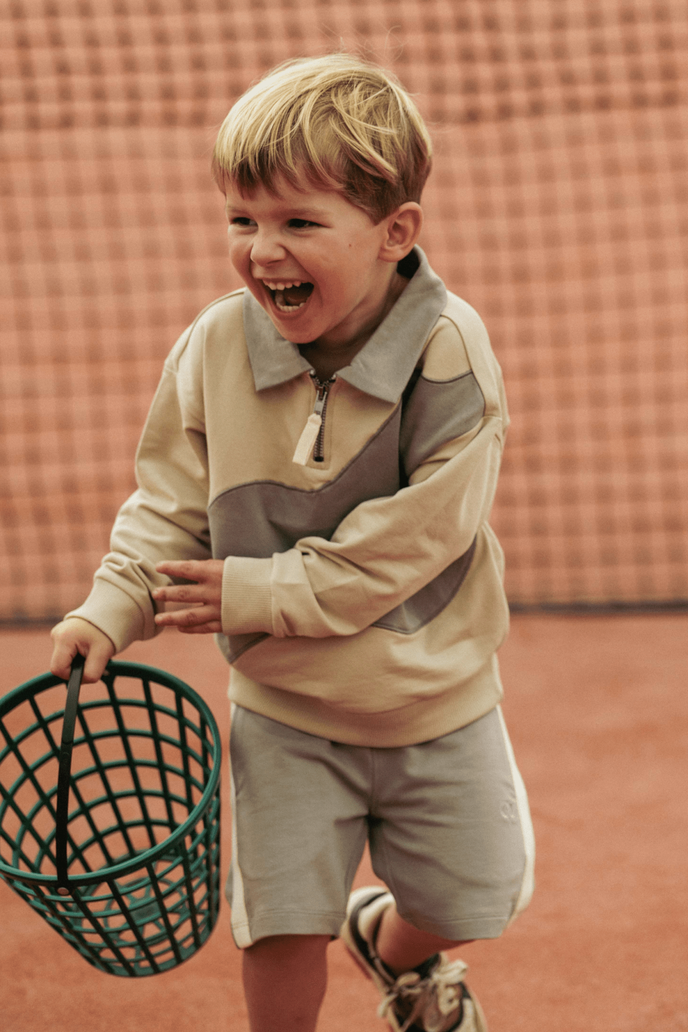 Viggo | Trui met rits | Sand - Stone - Mr. Loutre - Truien & Vesten