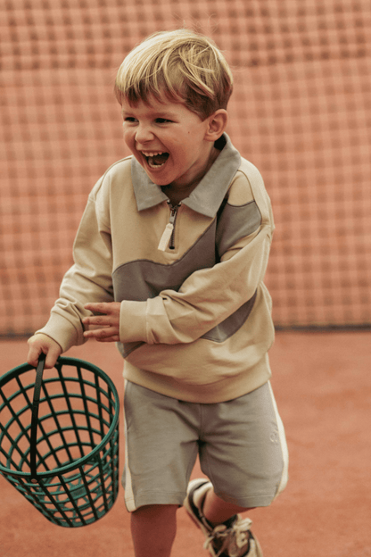 Viggo | Trui met rits | Sand - Stone - Mr. Loutre - Truien & Vesten