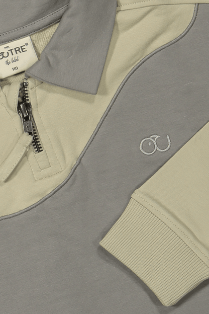 Viggo | Trui met rits | Sand - Stone - Mr. Loutre - Truien & Vesten