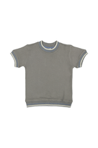 Vik | T-shirt jongens wafel | Stone