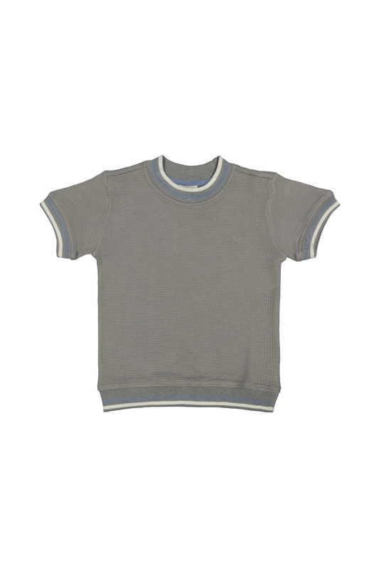 Vik | T-shirt wafel| Stone - Mr. Loutre - Shirts & Polo's