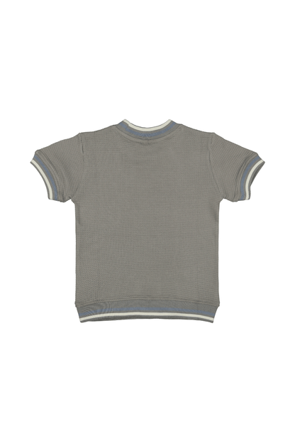 Vik | T-shirt wafel| Stone - Mr. Loutre - Shirts & Polo's