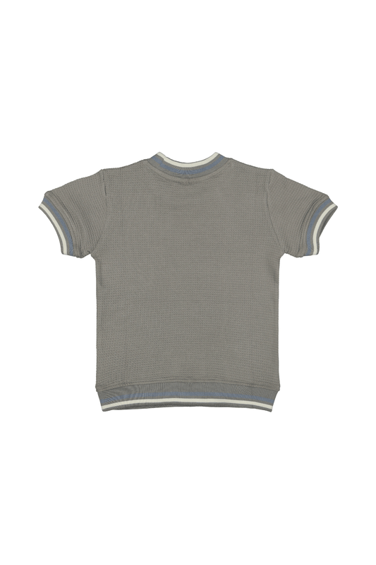 Vik | T-shirt wafel| Stone - Mr. Loutre - Shirts & Polo's