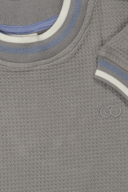 Vik | T-shirt wafel| Stone - Mr. Loutre - Shirts & Polo's