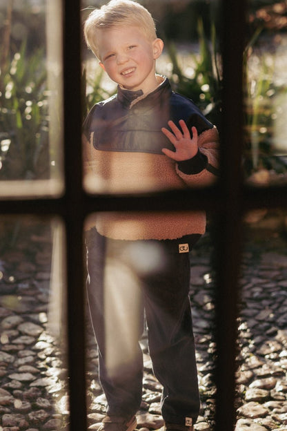 William | Lange broek babyrib | Blue Nights - Mr. Loutre - Broeken