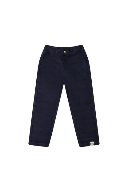 William | Lange broek babyrib | Blue Nights - Mr. Loutre - Lange broeken