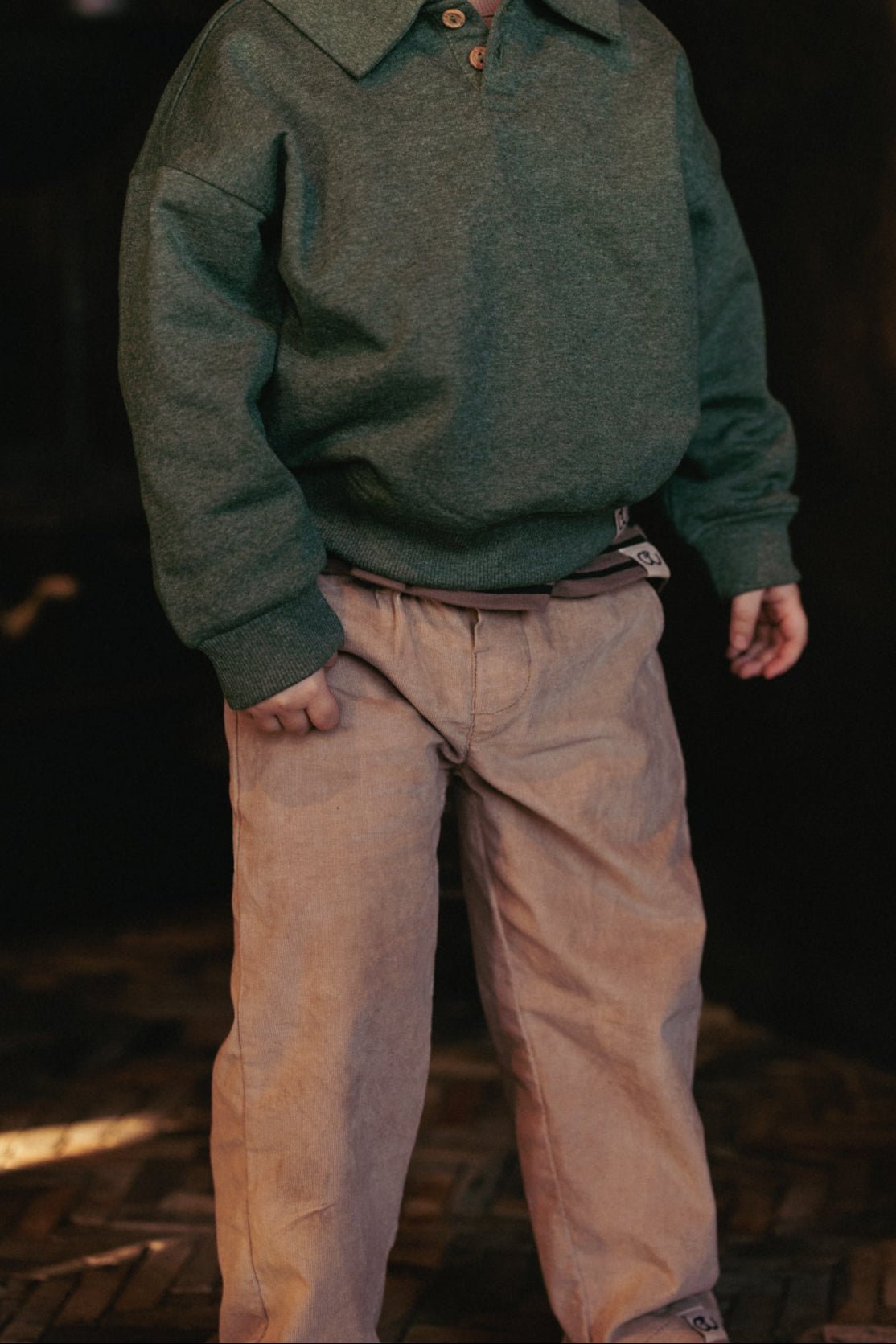 William | Lange broek babyrib | Pure Cashmere - Mr. Loutre - Broeken