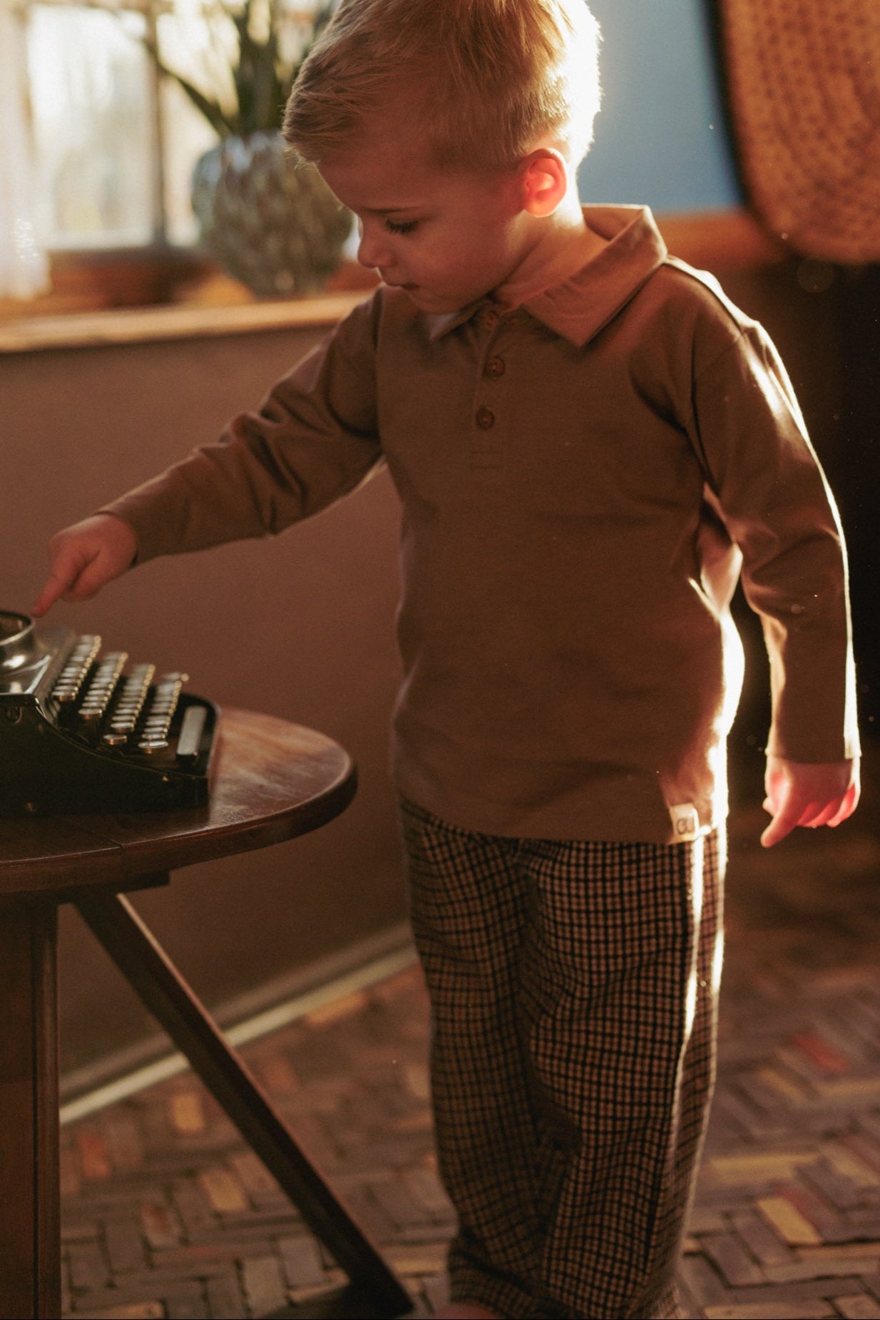 William | Lange geruite broek | - Mr. Loutre - Broeken