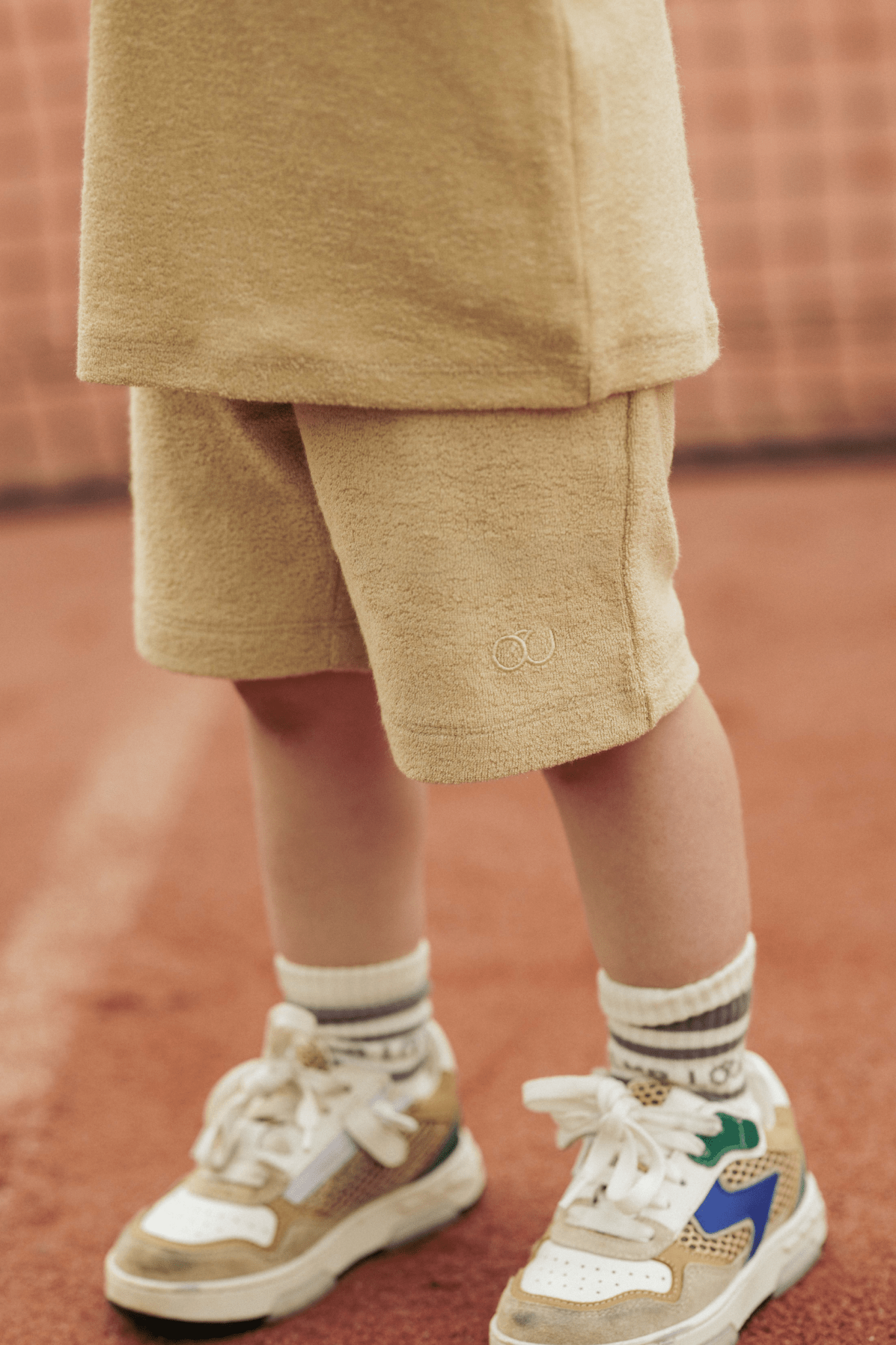 Xander | Badstof korte broek | Sand - Mr. Loutre - Korte Broeken